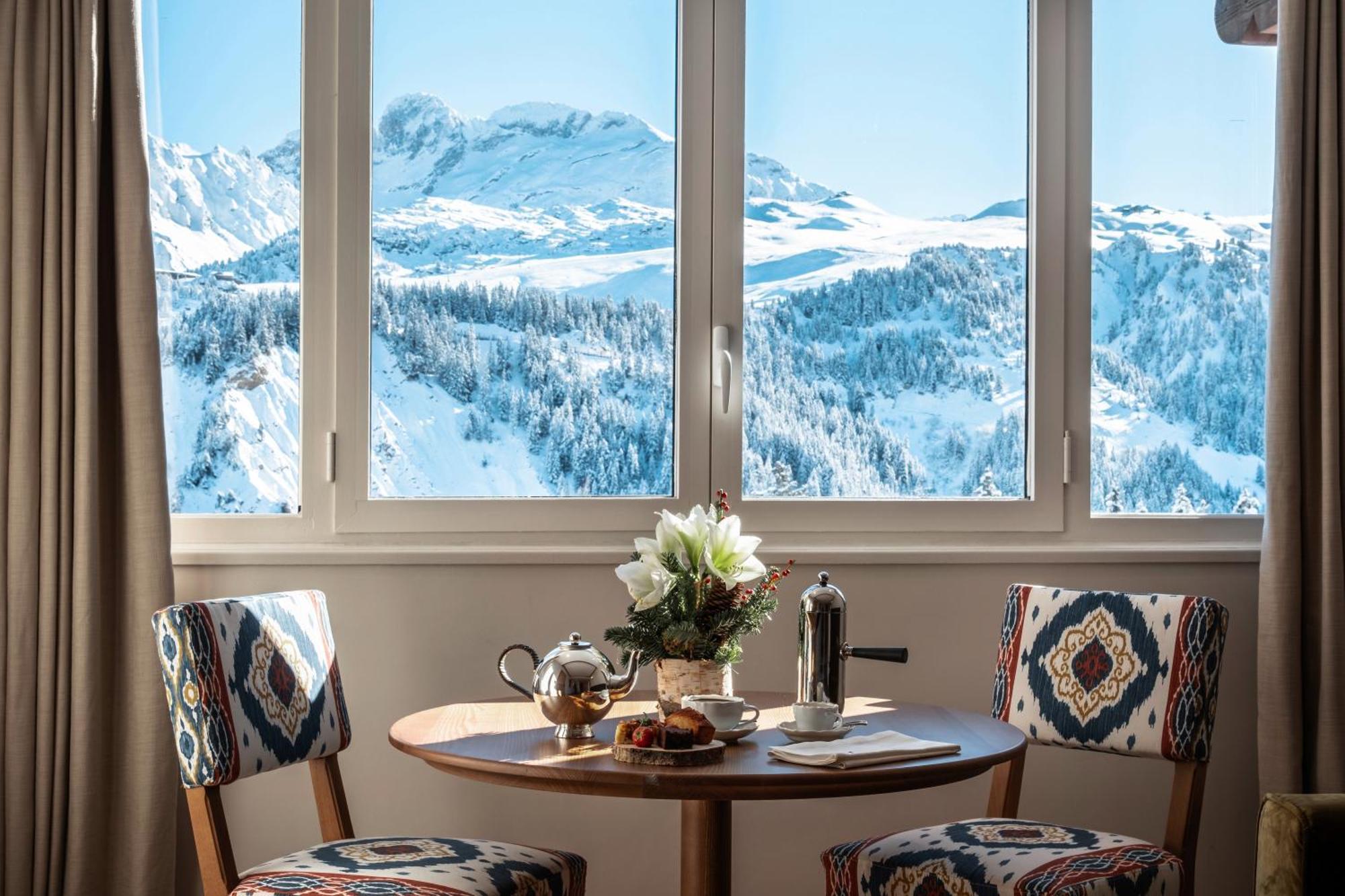 Alpes Hotel Du Pralong Courchevel Exterior foto