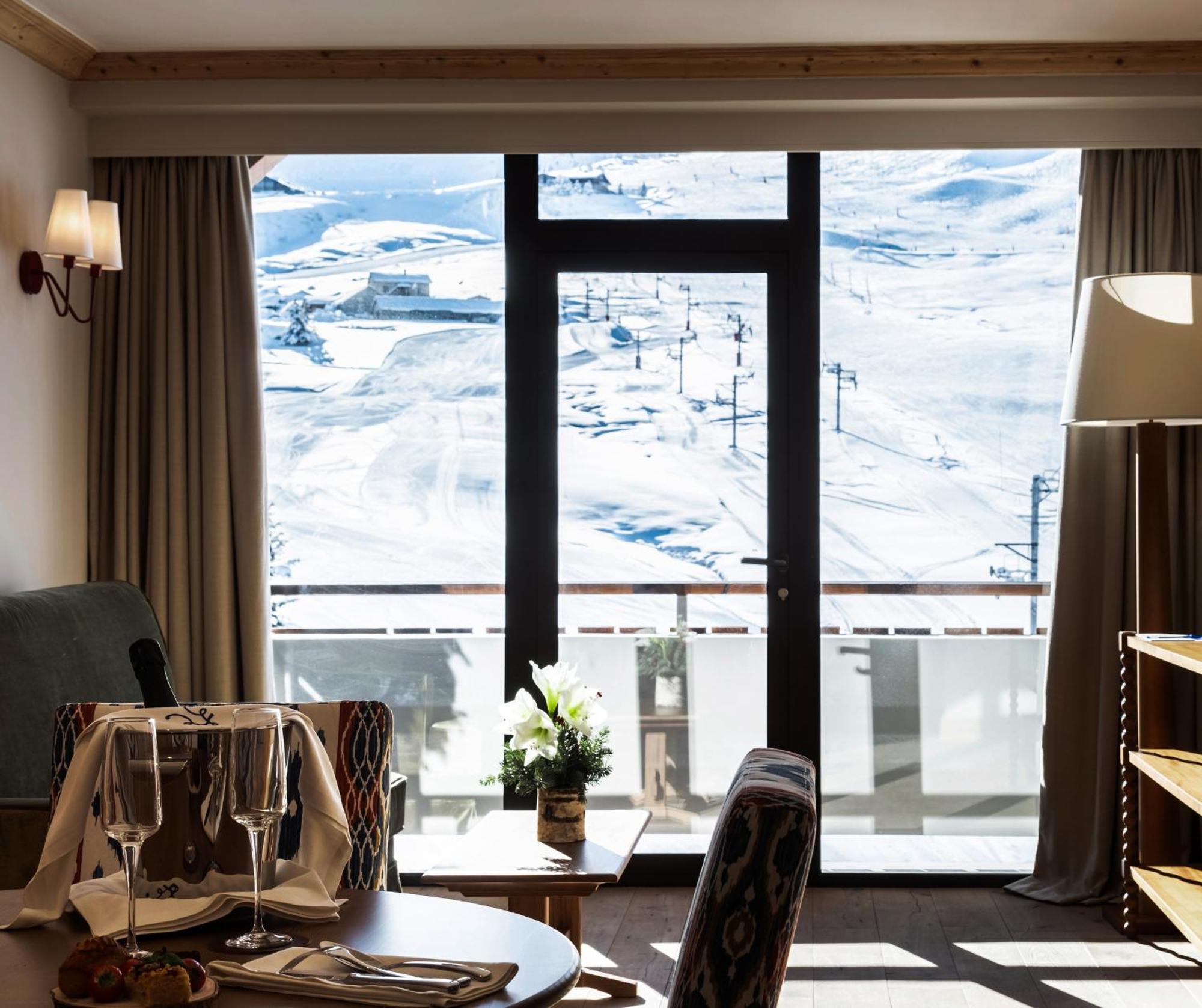 Alpes Hotel Du Pralong Courchevel Exterior foto