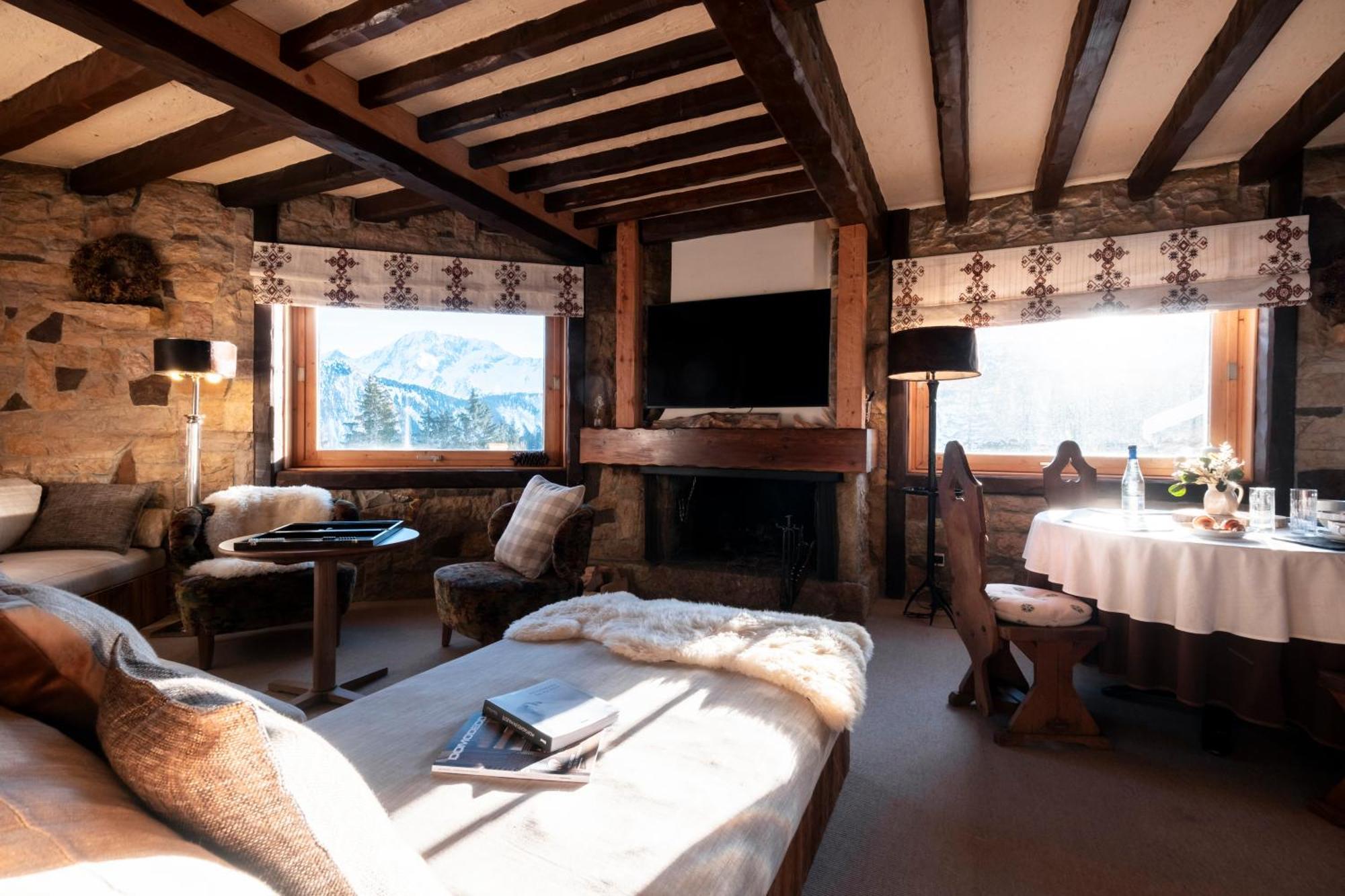 Alpes Hotel Du Pralong Courchevel Exterior foto